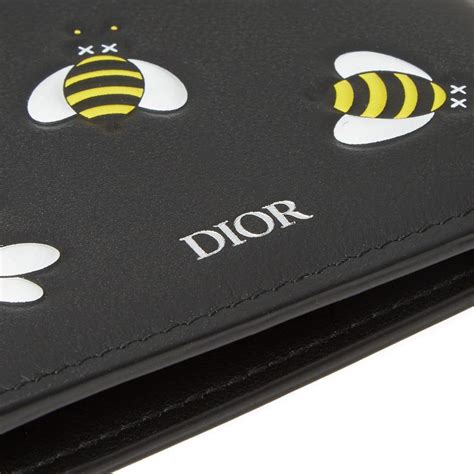 dior homme bee wallet|Pre Loved Dior Homme Bee Print Canvas Wallet .